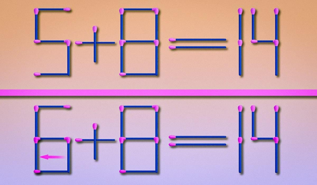 Där du behöver lägga till en tändsticka för att göra likheten korrekt: ett enkelt IQ-test