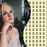 Endast ett fåtal kommer att hitta siffran 5 bland 3