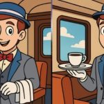 IQ-test: du måste hitta 3 skillnader i butlerns bild på