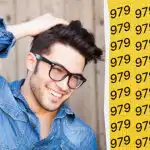 IQ-test: du måste hitta ett konstigt nummer som är gömt