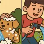 IQ-test: hitta 3 skillnader i bilden av en pojke och